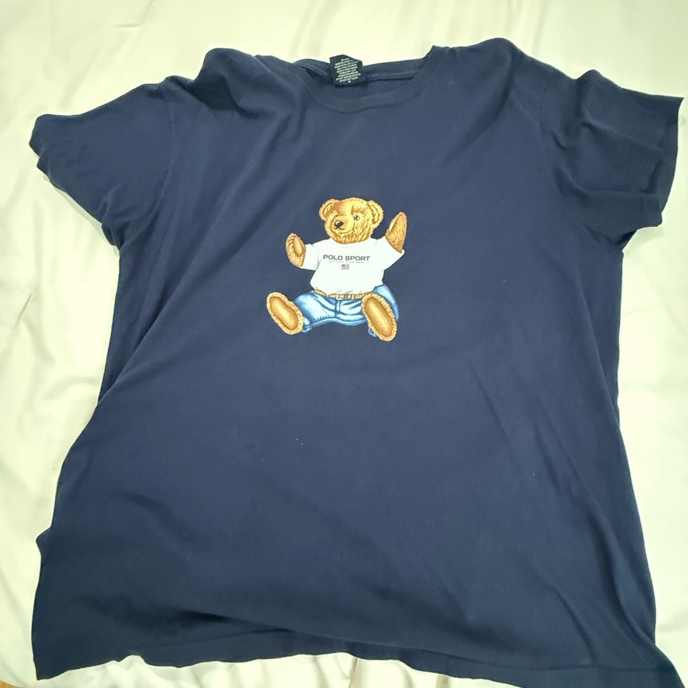 ❌SOLD❌ Vintage OG Ralph Lauren sit down bear Short Sleeve Tees